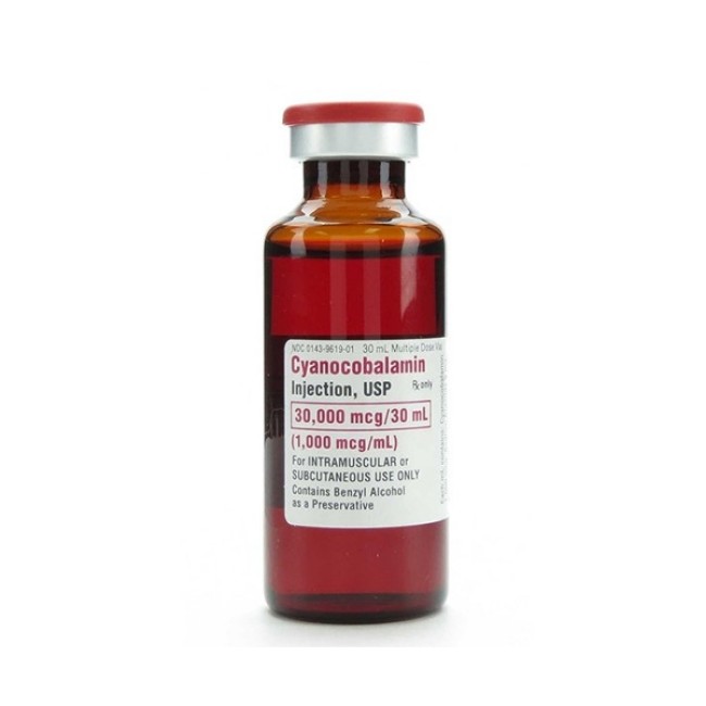 Cyanocobalamin 1000Mcg Ml Mdv 10X30ml