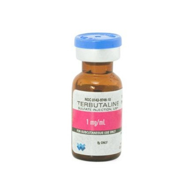 Pharmaceuticals  Terbutaline Sulf 1Mg Ml Single Dose Vial  10 X 1Ml