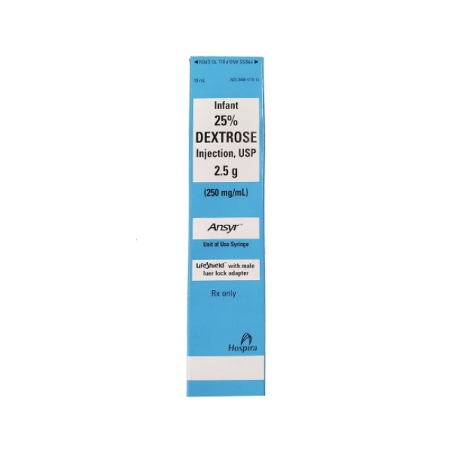 Injections  Dextrose 25  Injection   10 Ml Prefilled Syringe