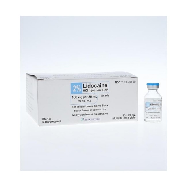 Injections  Lodocaine Hydrochloride Injection 2   Prefilled Syringe   20 Mg Ml   5 Ml