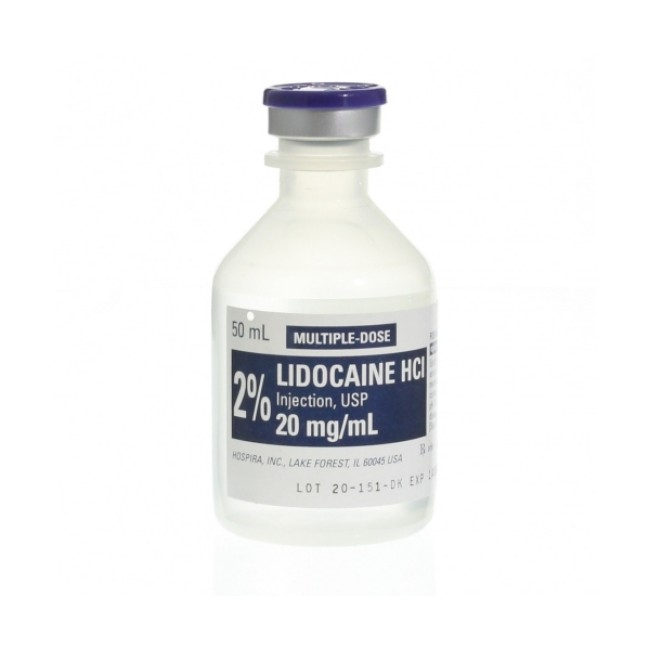 Lidocaine Hcl 2  Mdv 50Ml