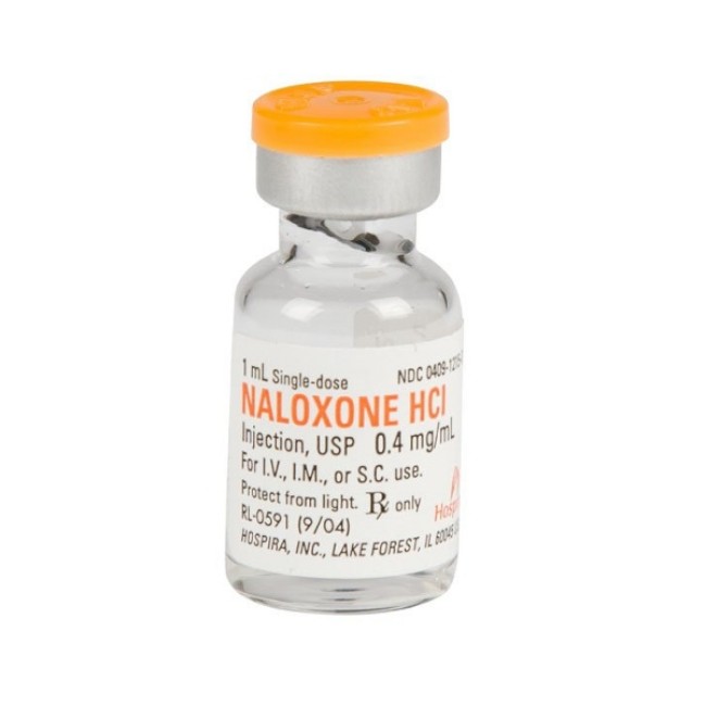 Naloxone Hcl   04 Mg   Ml Single Dose Vial   1 Ml