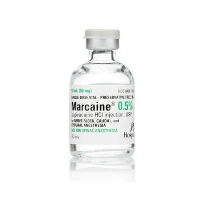 Injections  Marcaine Injection   0 5   10 X 10 Ml Prefilled Single Dose Vial