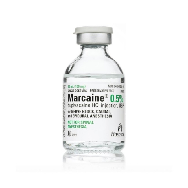 Injections  Marcaine Injection   0 5   10 X 30 Ml Prefilled Single Dose Vial