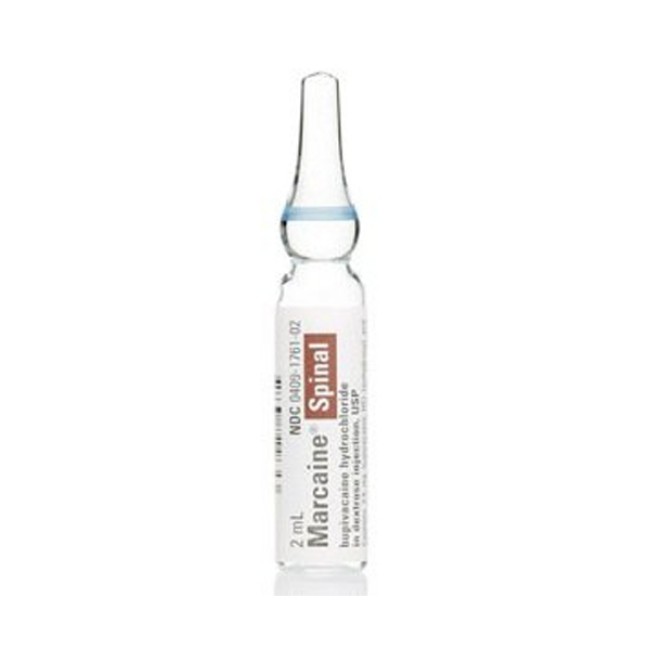 Marcaine Spinal 0 75  Amp 10X2ml