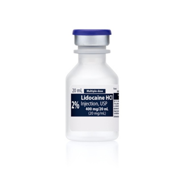 Lidocaine Hydrochloride Injection   2   25 X 20 Ml Multi Dose Vial