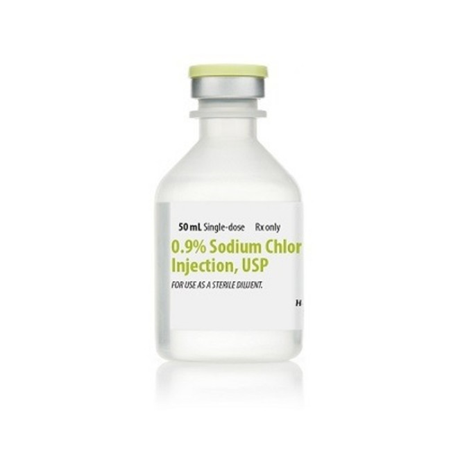 Sodium Chloride  Nacl  Injection Solution   0 9   50 Ml   Vial