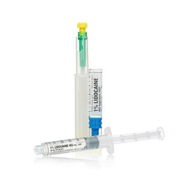 Injections  Lidocaine Hydrochloride Injection   1   Preservative Free   Prefilled Syringe   10 X 5 Ml