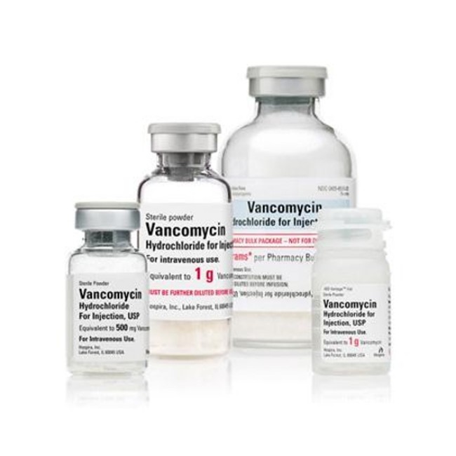 Injections  Vancomycin Hydrochloride Injection   Add Vantage Vial   Single Dose Vial   1 G 