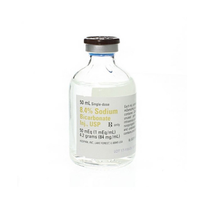Sodium Bicarbonate Injection   8 4   Single Dose Vial   25 X 50 Ml