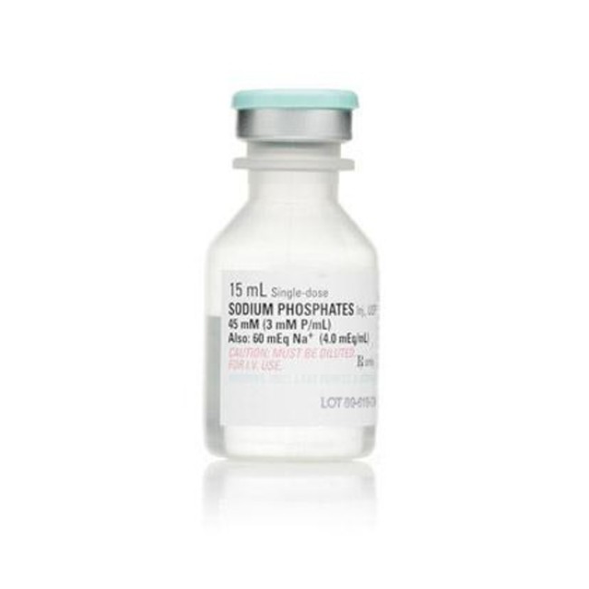 Injections  Sodium Phosphates Injection   3 Mmol Ml   Single Dose Vial   25 X 1 Ml