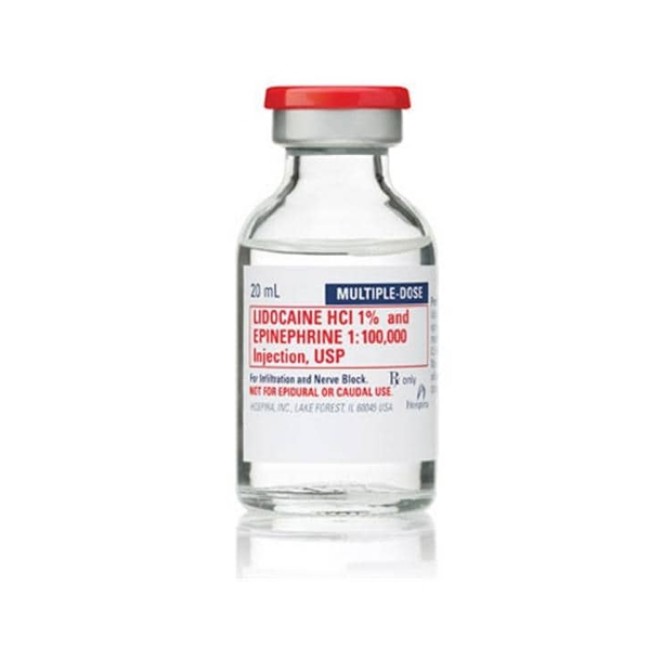 Lidocaine Epineph 1 1 100K Mdv 25X20 Ml