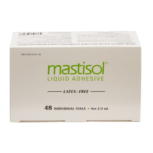  Mastisol Medical Liquid Adhesive 2/3 mL Vials Box of