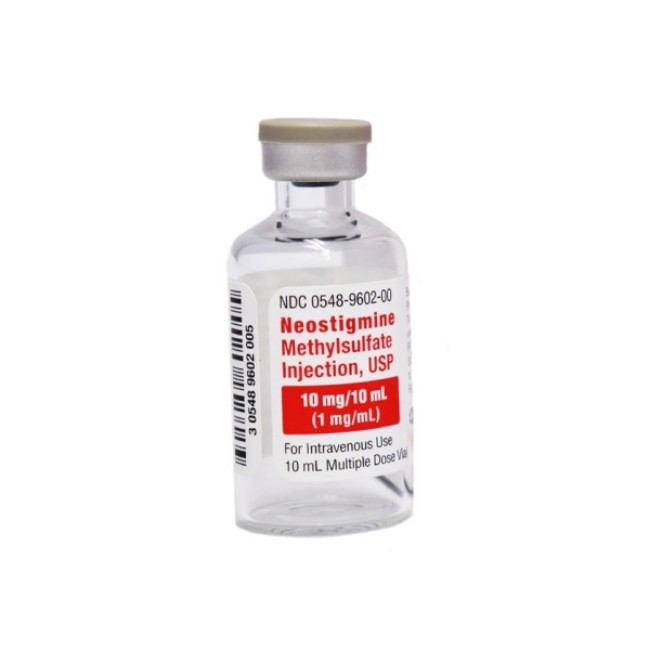 Injections  Neostigmine Methyl Sulfate Injection   Multidose Vial   1 Mg Ml   10 X 10 Ml