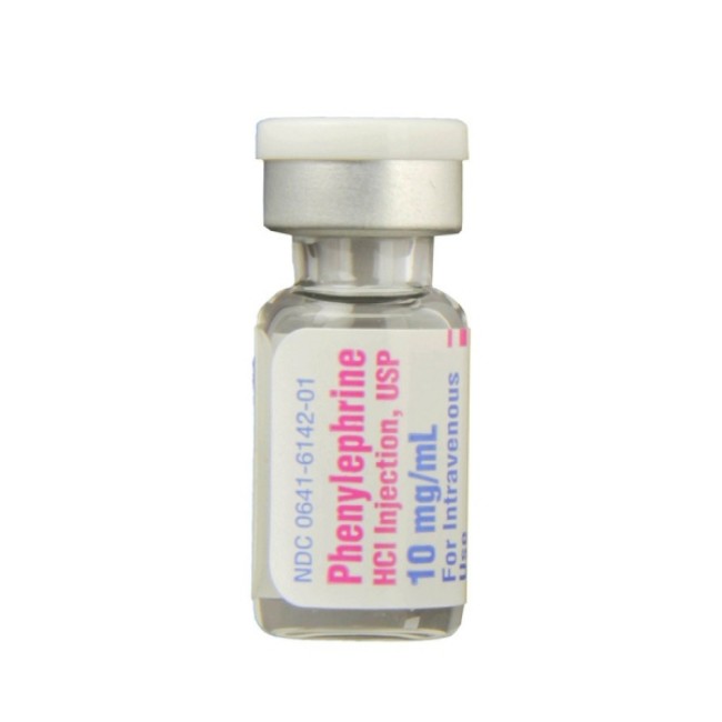 Phenylephrine Hcl 10Mg Ml Sdv 25 X 1Ml