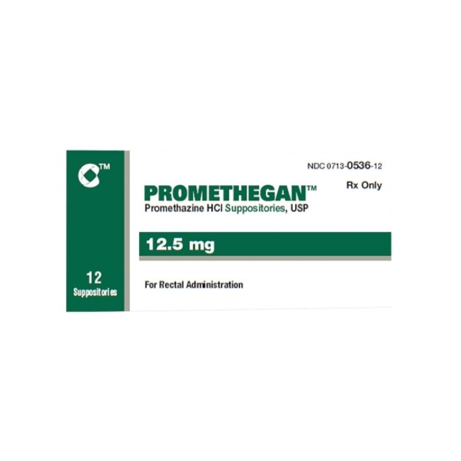 Otc Medications  Promethegan Suppository   12 5 Mg   12 Box