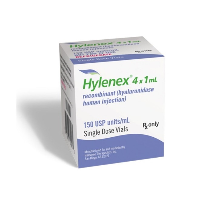 Hylenex  Refrigerated Item  150U 1Ml  Non Returnable Item 