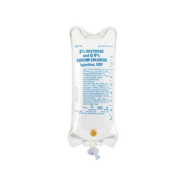 Solutions  5  Dextrose Solution   0 9   1  000 Ml   Bag