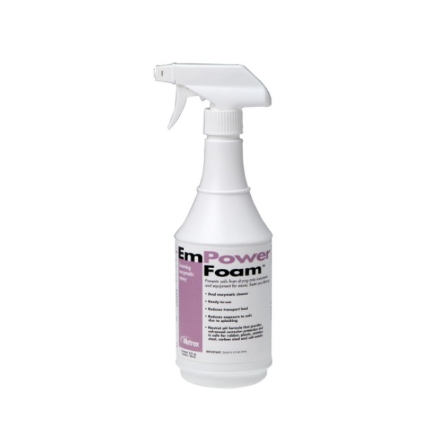 Cleaner   Enzymatic Empower Foam Spray 24Oz