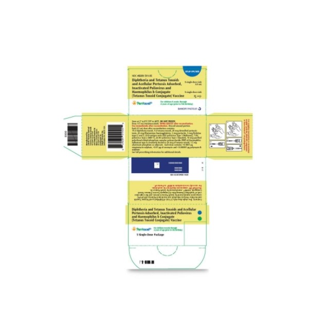 Pentacel  Pentacel  5 x 0 5 mL Vial