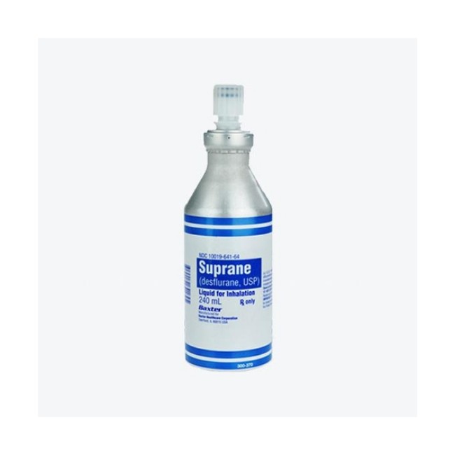 Anesthetics  Suprane Liquid Inhalant   6 X 240 Ml