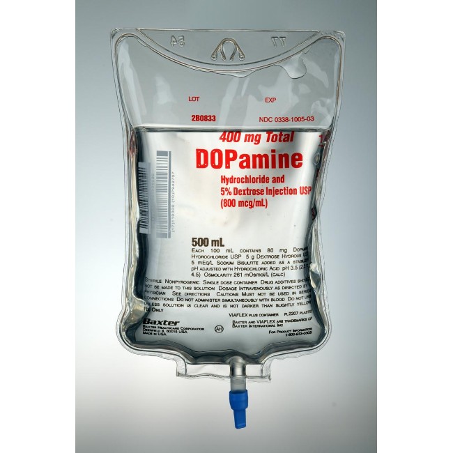 Dopamine Hydrochloride In 5  Dextrose Solution Injection