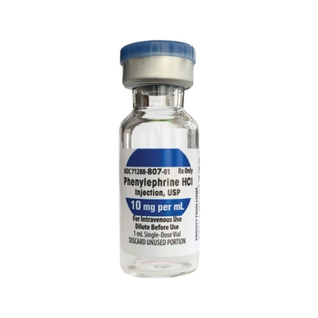 Phenylephrine Hcl 10 Mg Sdv 25X1 Ml