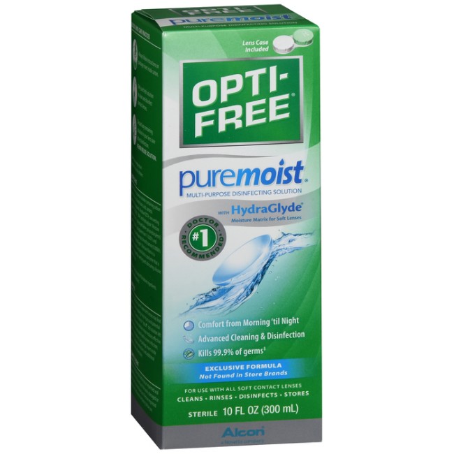 Opti Free Pure Moist Multipurpose 10Oz