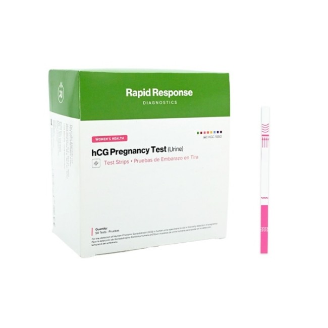Test  Pregnancy  Hcg  Urine  Strip  50 Bx