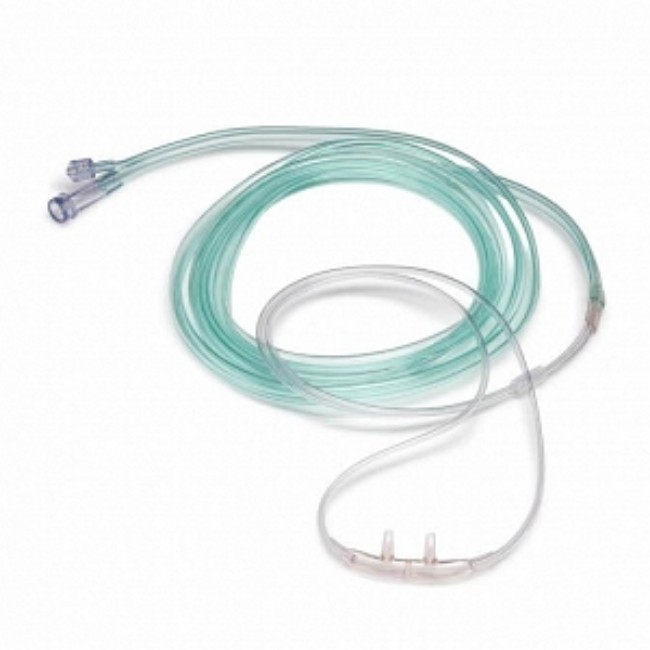 Cannula   Nasal Over Ear O2 Co2 Curved With 7 O2 2 Co2 Male Ll Tubing