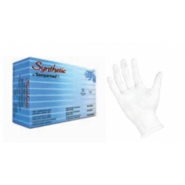 Glove   Exam Sempermed Synthetic Pf Med