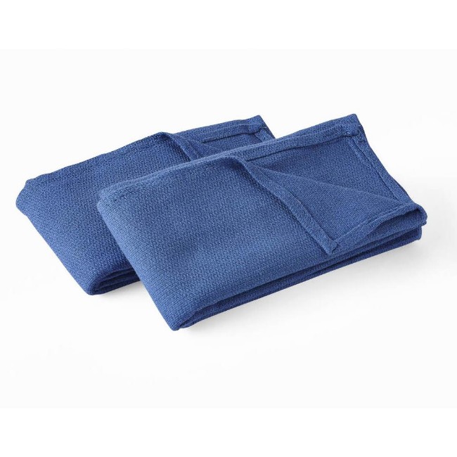 Sterile Disposable Deluxe Or Towel   Blue   17  X 27   8 Pack