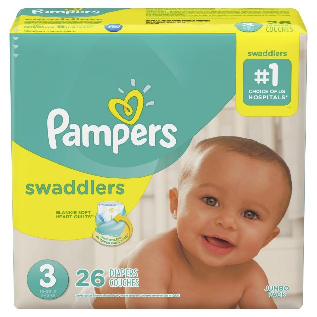Pampers Swaddlers Diapers   Size 3   26 Count