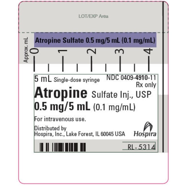 Atropine  5Mg 5Ml Lfs 10 Bx