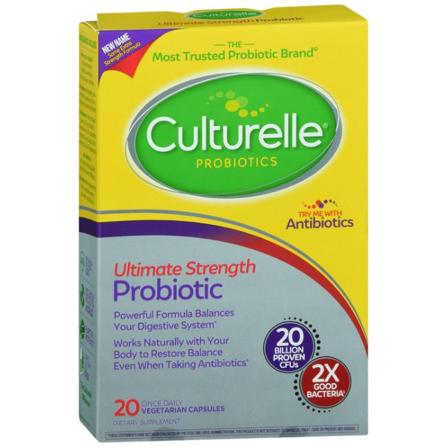 Culturelle Probiotic Ult Strgth Cap 20Ct