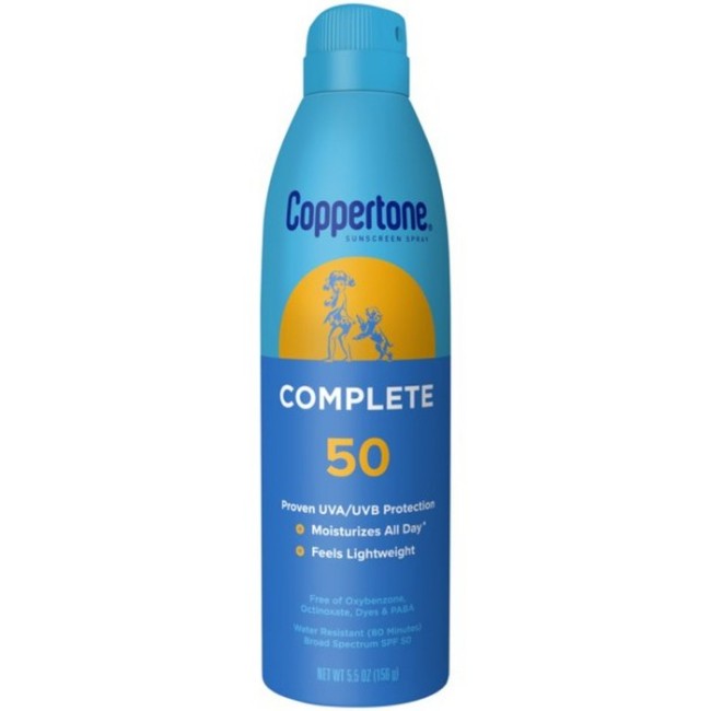 Coppertone Complete Spf50 Spray 5 5 Oz