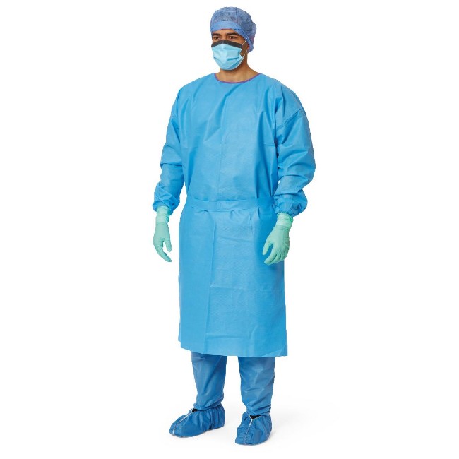 Gown   Procedure Blue Non Sterile Xl