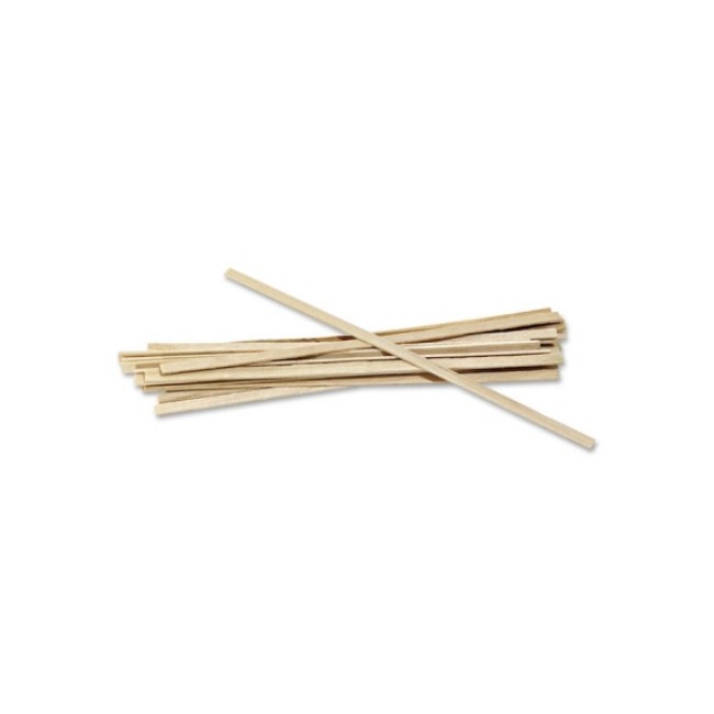 STIRRERS  WOOD  COFFEE  5 1 2  LONG