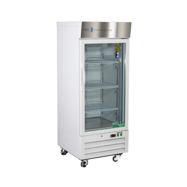 Upright Refrigerator Abs Laboratory Use 12 Cu Ft 1 Swing Glass Door Cycle Defros