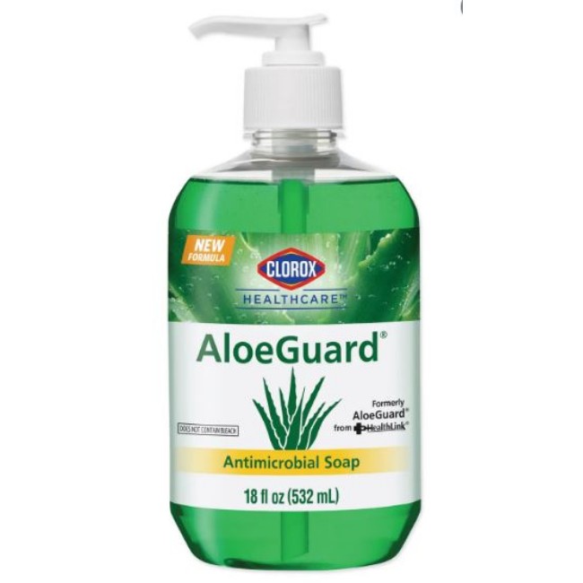 Clorox Healthcare Aloeguard Antimicrobial Soap 18 Oz 