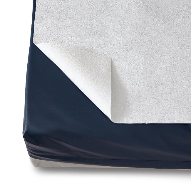 Disposable 3 Ply Tissue Drape Sheets   White   40  X 90 