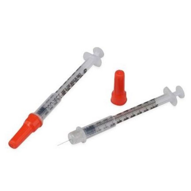 0 5 Ml Safety Insulin Syringe With 30G X 5 16  Needle