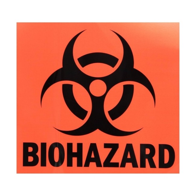 Sticker   Biohazard Red 6X5 5