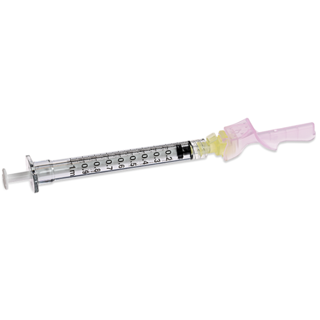 Eclipse Needle For Luer Lok Syringe Yellow Hub   30G X 1 2 