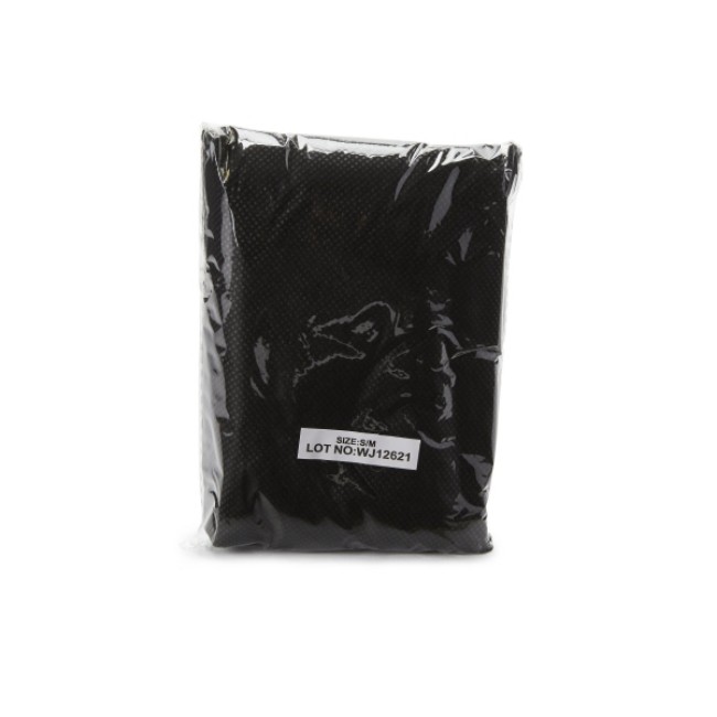 Disposable Boxer Shorts  Black  Size S   M