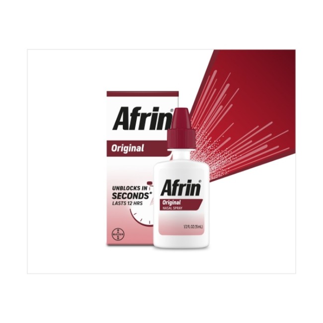 Nasal Decongestant  Afrin  05  15ml
