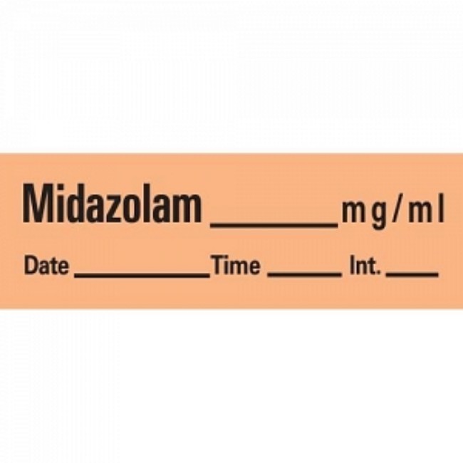 Label   Midazolam Orange