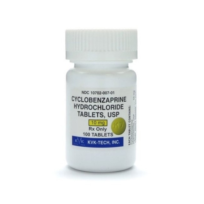 Cyclobenzaprine Hcl 10Mg Tab 100 Bt