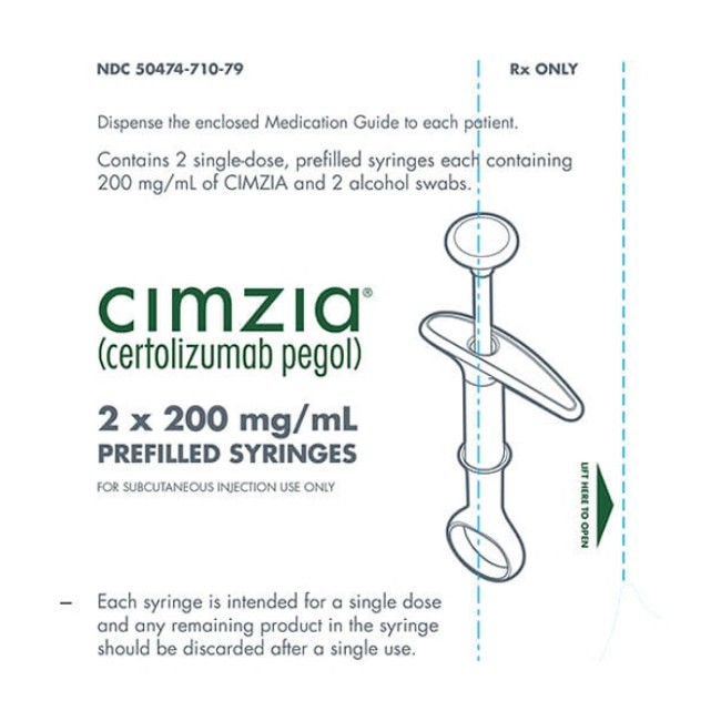 Cimzia 2X200 Mg Ml Pfs Kit