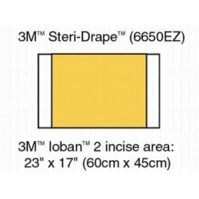 Drape   Surgical Ioban 2  Incise Area 13X13